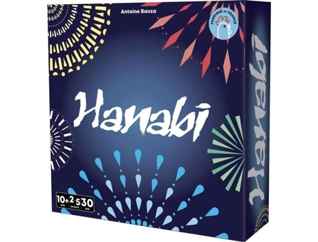 Hanabi Asmodee Juego táctico y cooperativo para mayores de 8 años.