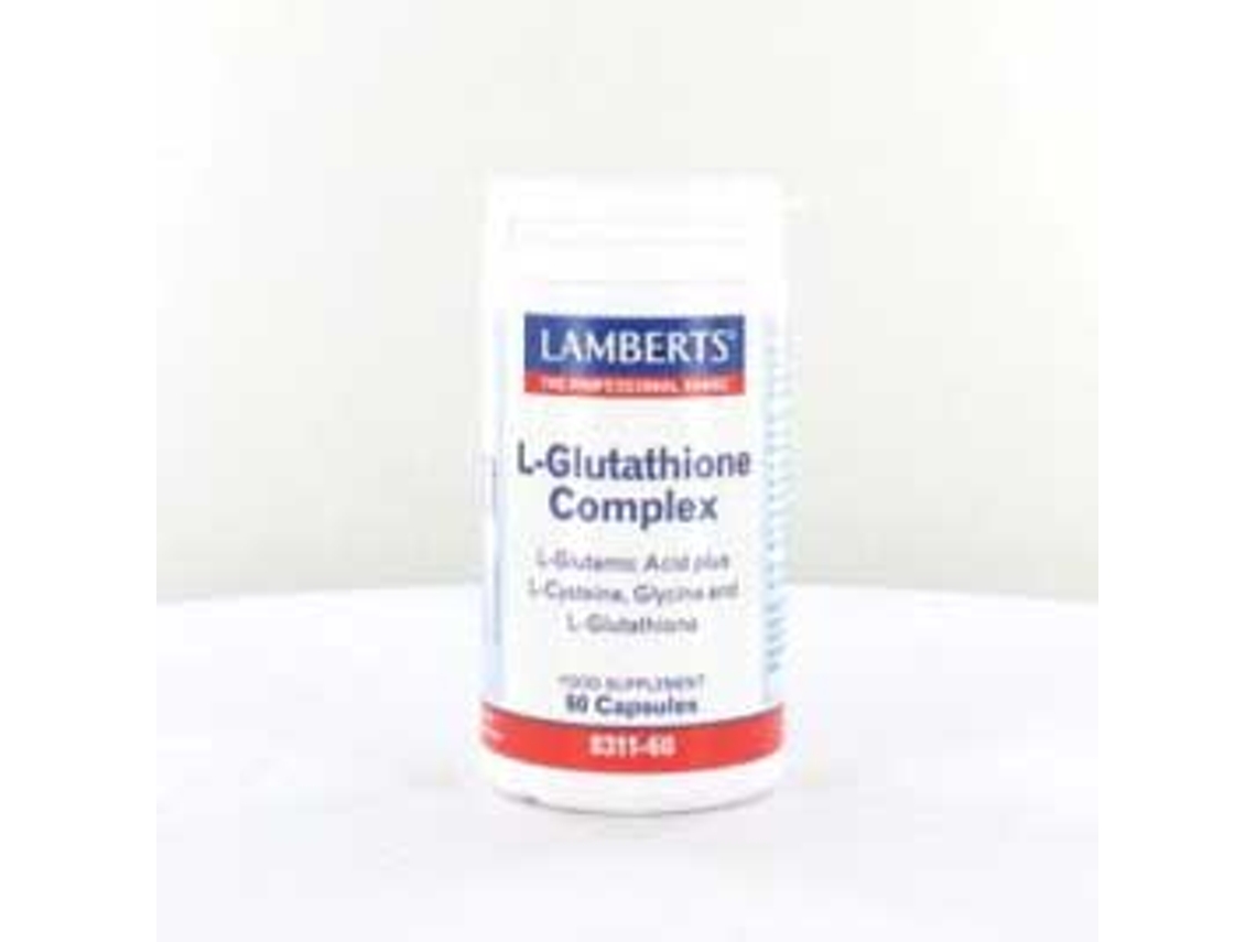 Complemento Alimentar LAMBERTS L-Glutation Complex (60 cápsulas)
