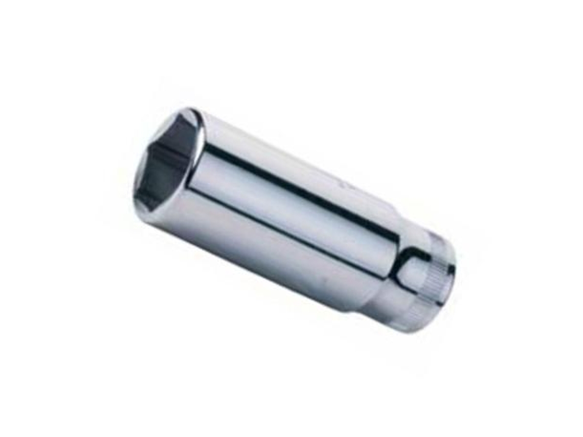 Llave vaso cuadradillo 1/2 boca hexagonal serie larga metrica m-13