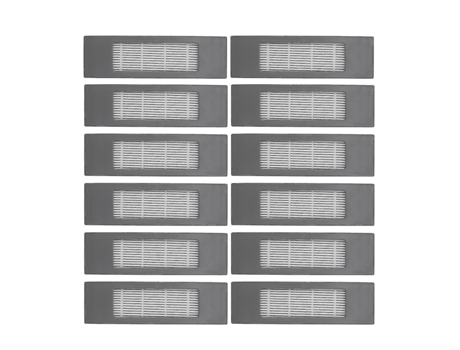 Juegos de filtros para Ecovacs Deebot Ozmo 920,950,t5,t8 Aivi Robot, paquete de 12