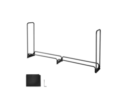 Leñero Succebuy de 257 x 36 x 117 cm con tapa para uso en exteriores