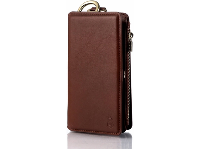 Funda iPhone XS Max WISETONY Moshubao-10 Marrón