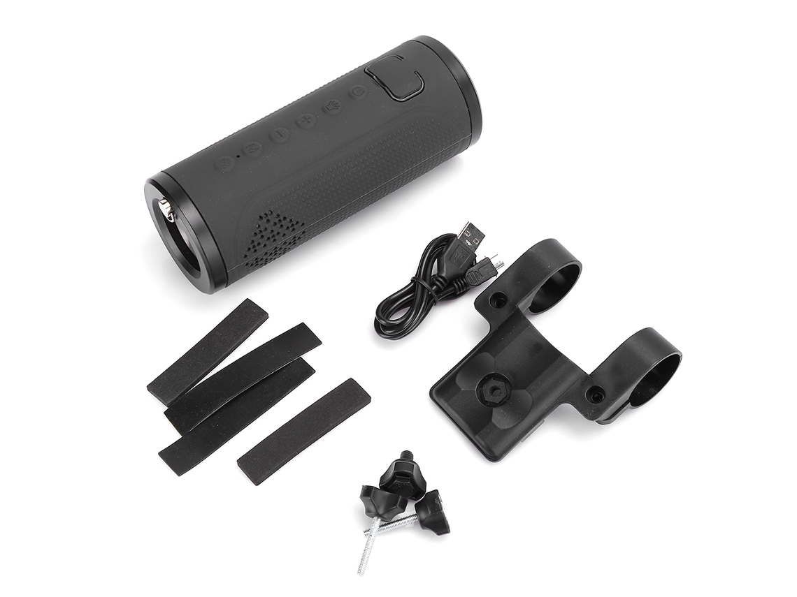 Altavoz Portátil Inalámbrico Bluetooth Con Subwoofer Para Ciclismo Al Aire Libre X12 Y Tarjeta De Memoria