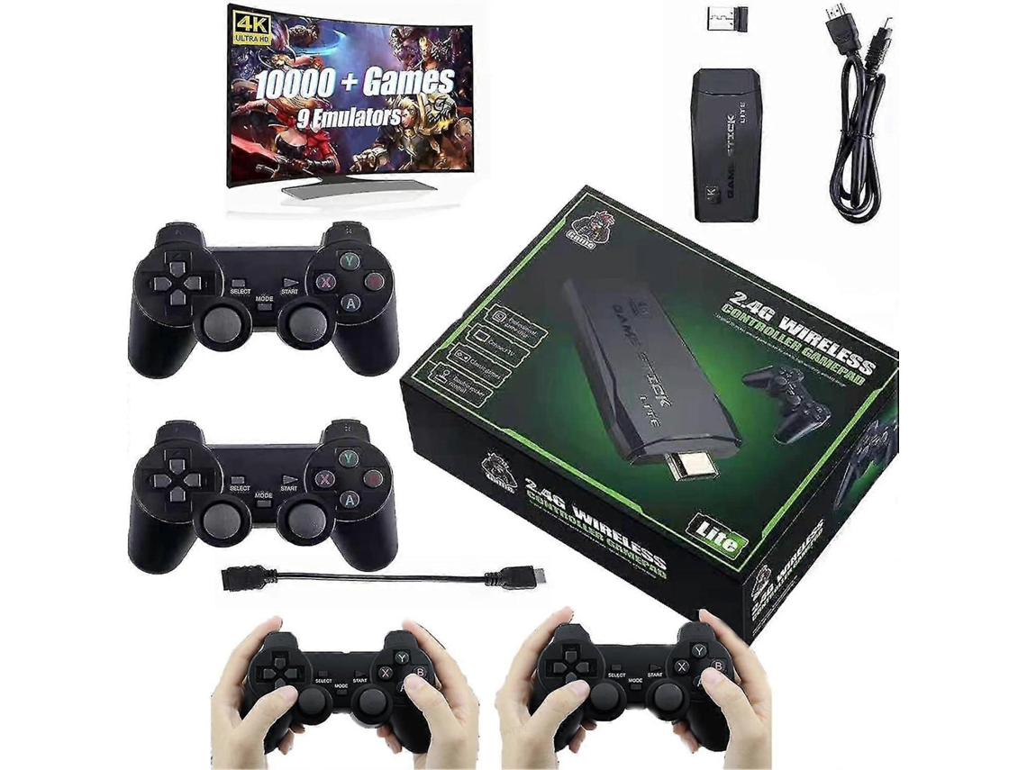 20000 4k Hdmi Tv Video Game Stick Consola De Juegos Retro Con 2 Controladores Inalámbricos 4k Game Stick 100 Nuevo