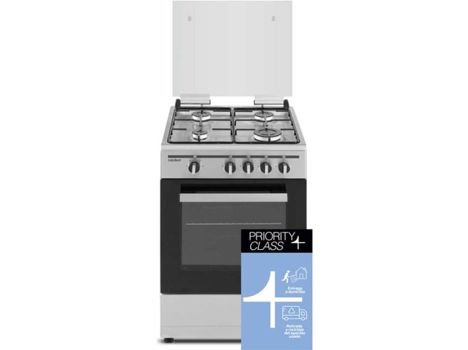 Cocina SAUBER SCI4GN (43 L - Gas Natural - Inox)