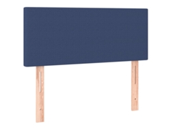Maison Exclusive - Cabecero De Tela Azul 100x5x78/88 Cm