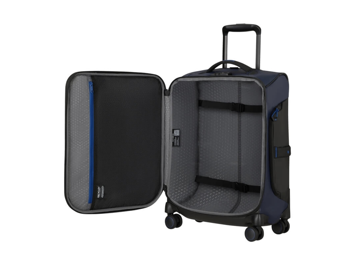 Maleta de cabina/trolley 55cm 4r Ecodiver Azul Oscuro SAMSONITE