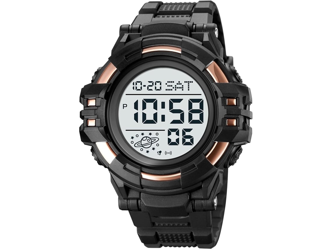 Reloj De Pulso Digital Deportivo Multifuncional Militar Impermeable Para Hombre Con Mostrador Yuysan