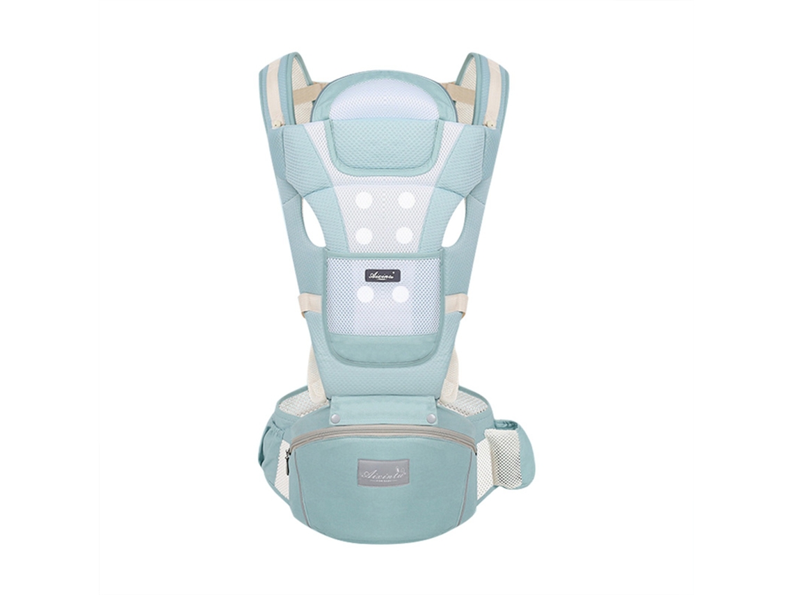 Porta-bebê Multifuncional Respirável Com Banco De Cintura Para Bebês De 0-36 Meses