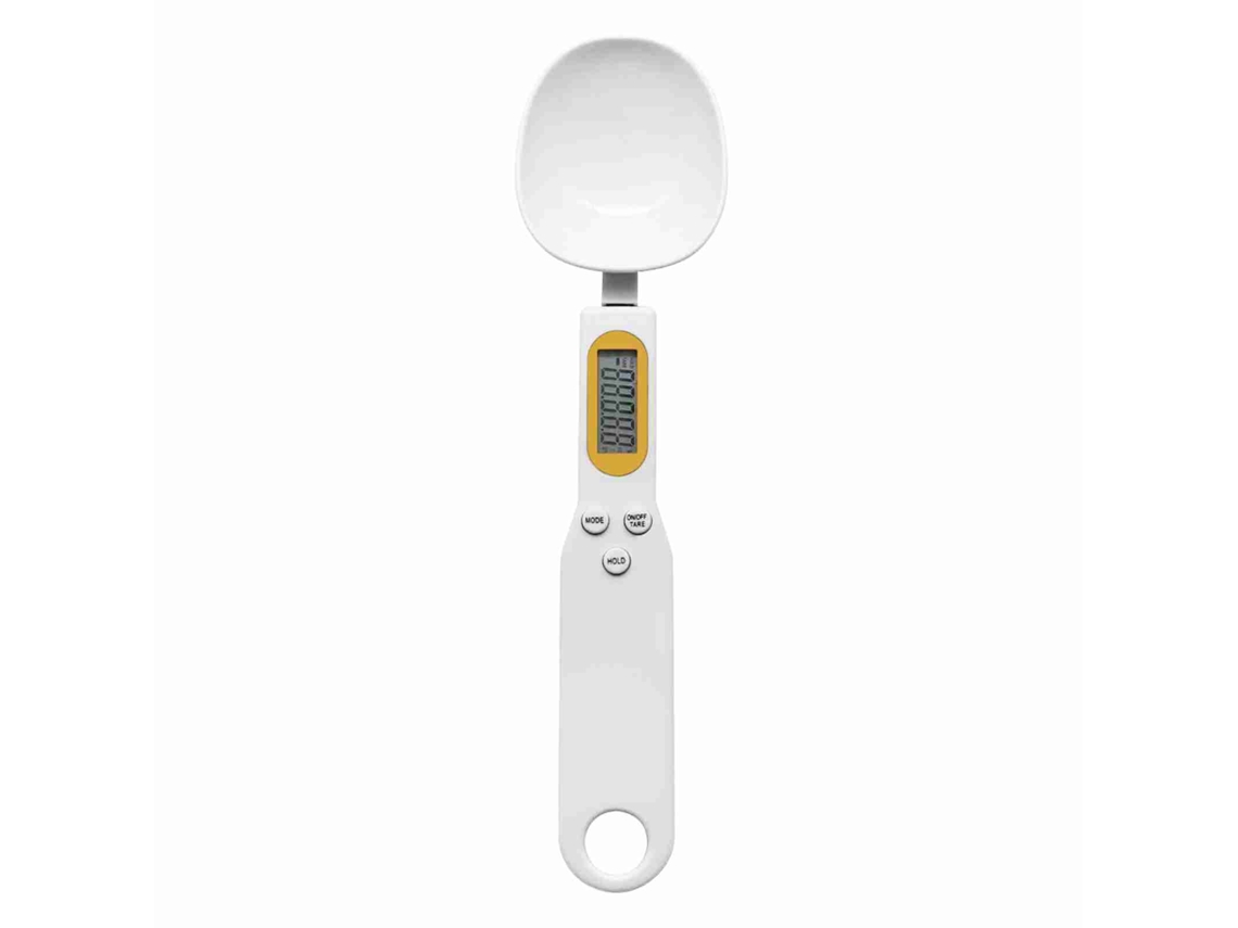 Balanza De Cocina Digital Con Cuchara, 500 G/0,1 G, Pantalla Lcd Precisa, Función De Tara, Unidades Intercambiables Para Repostería.