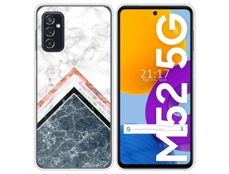 Carcasa Samsung Galaxy M52 5G TUMUNDOSMARTPHONE Dibujos Multicolor