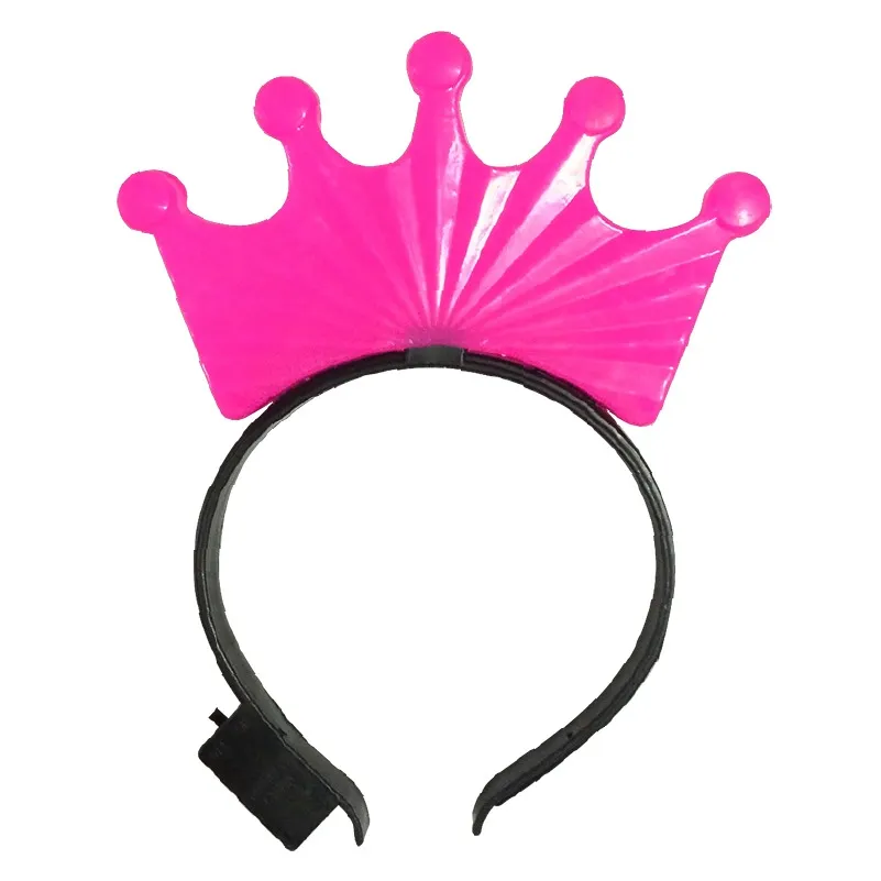 Coronas Luminosa Led Diadema Rey Tiara Reyna Princesa