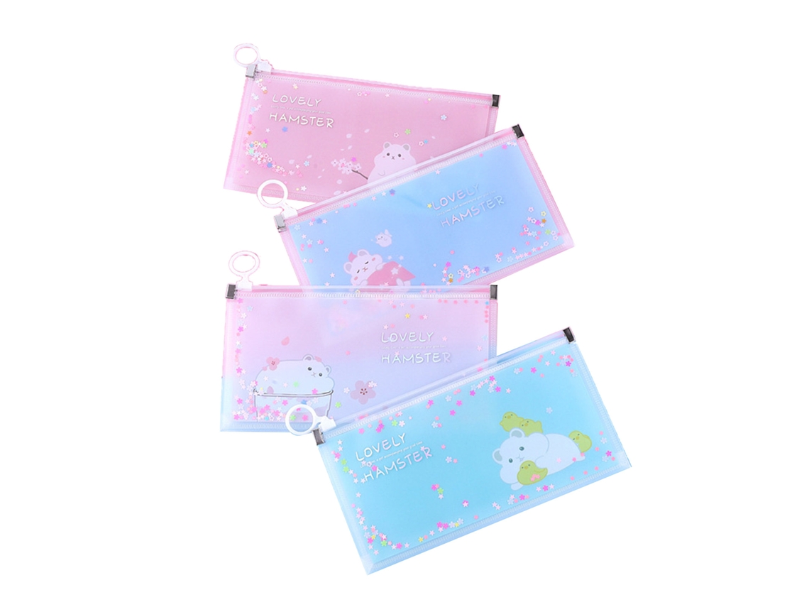 Estuche para lápices de gran capacidad con cremallera, diseño bonito, impermeable y a prueba de polvo, fácil de limpiar para niños Kofihety