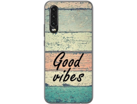 Carcasa Huawei P30 TUMUNDOSMARTPHONE Madera 01 Multicolor