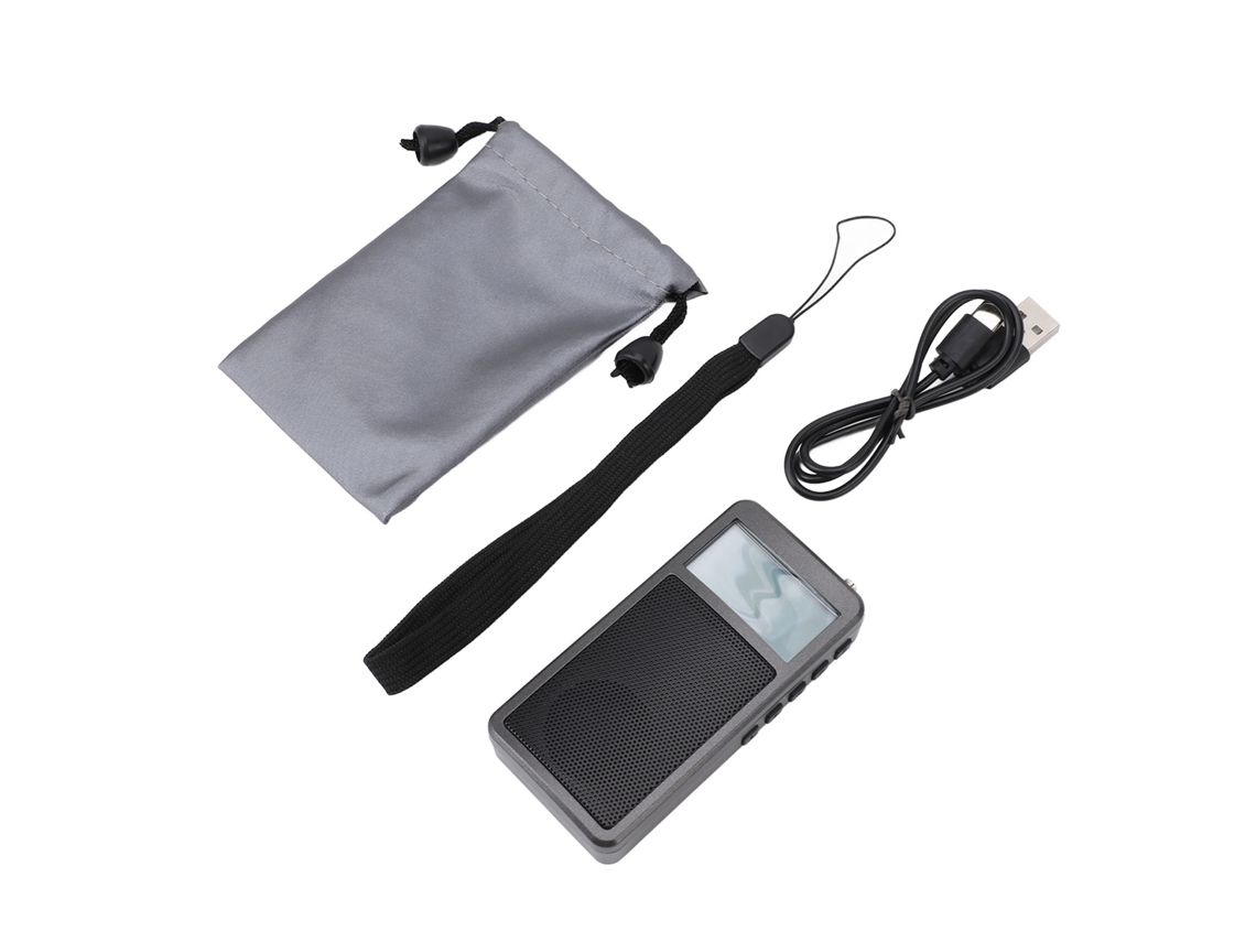 Radio portátil Bluetooth (FM, multifuncional)