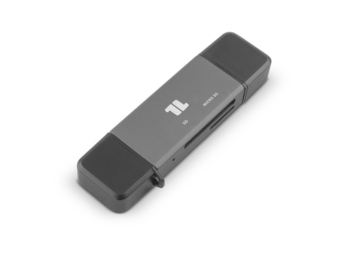 Lector de Tarjetas 1LIFE Cr:2En1 USB-A/C