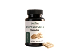 Cápsulas nutricionales de ashwagandha para uso oral.