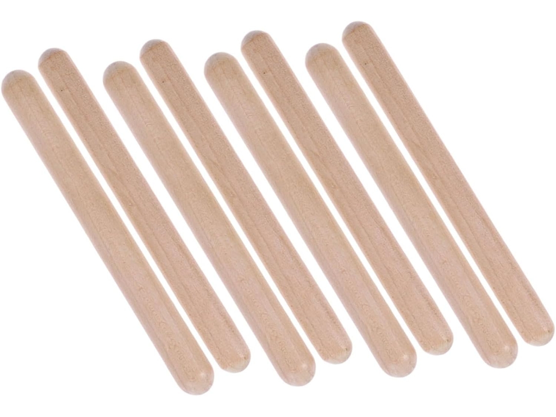 4 Pares De Baquetas De Percusión De Madera Para Niños Y Niñas