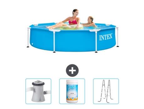 Piscina Tubular INTEX 28205NP-CB84 (1828 L - 244x51cm)