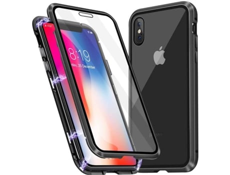 Carcasa iPhone X«Xs Inf Con Protector Pantalla Negro