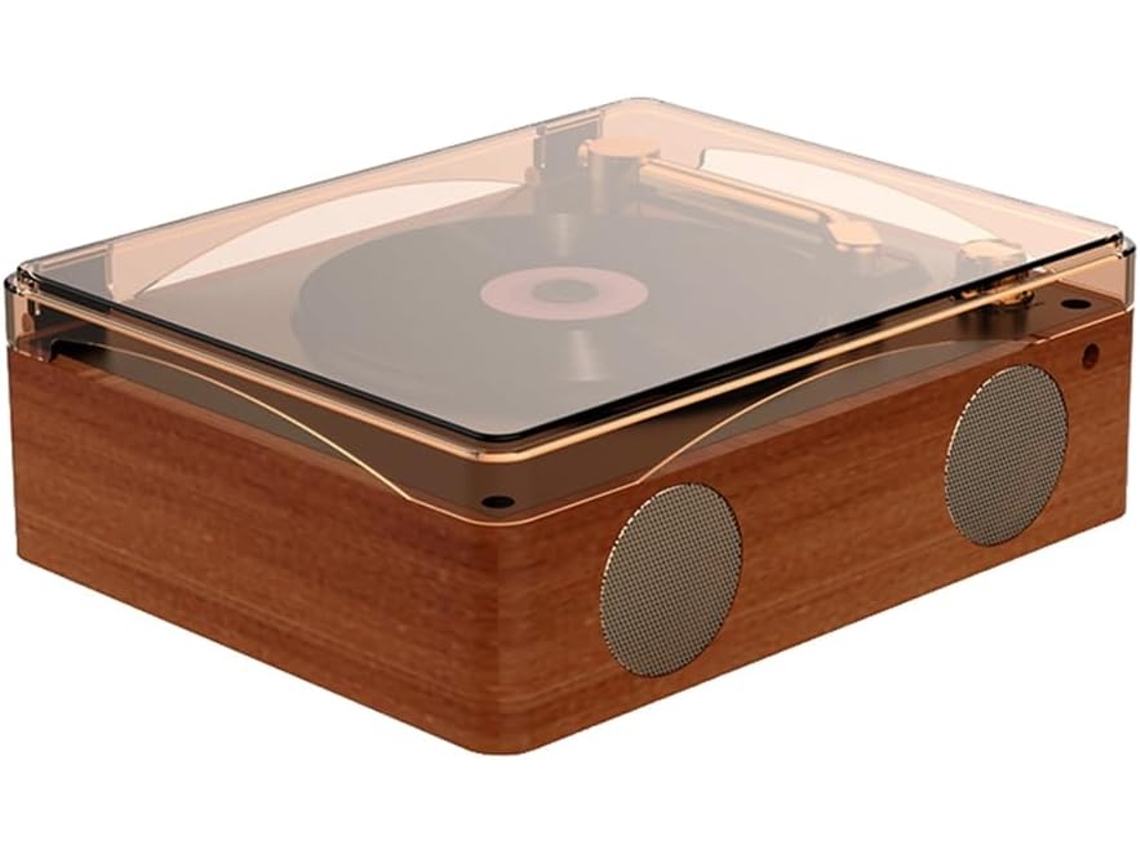 Reproductor De Cd Retro Con Bluetooth 5.0, Altavoz Integrado Y Batería Recargable.