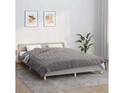 Manta Con Peso Tela Gris 220x235 Cm 15 Kg
