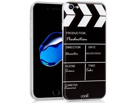 Funda paraiPhone SE COOL Film Negro