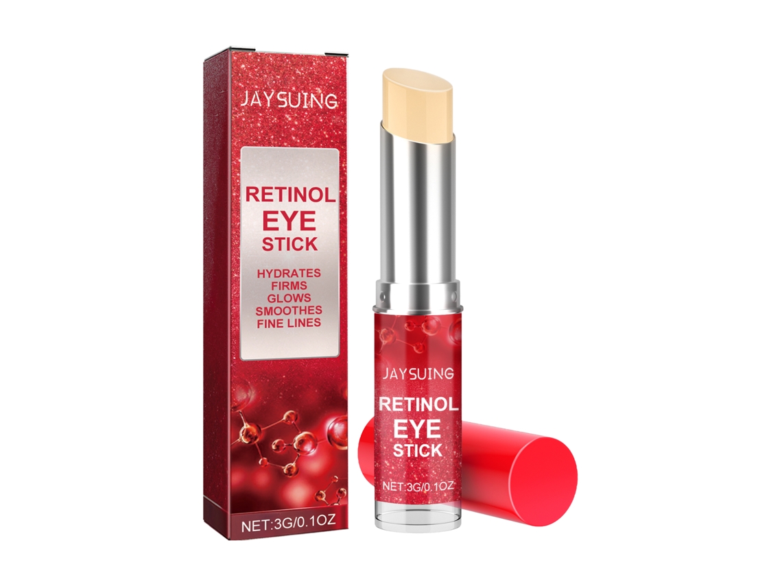 Barra hidratante antiarrugas con retinol para el contorno de ojos, ideal para ojeras y bolsas, 3 g