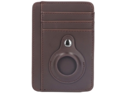 Cartera Delgada De Piel Sintética Con Bloqueo Rfid Y Localizador De Tarjetas De Crédito Para Ios.
