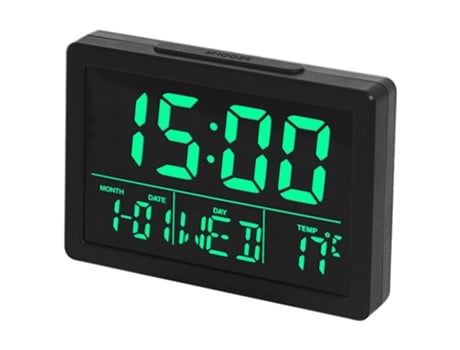 Reloj electrónico multifuncional del despertador de la cabecera del reloj del LED simple en pantalla grande