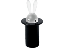 Soporte Para Palillos De Dientes Para Cocina Con Diseño De Conejito Mágico, Color Negro.