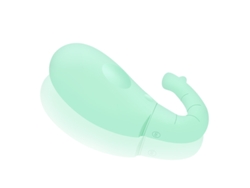 Vibrador De Huevo De Salto Impermeable Recargable Usb Con 8 Modos De Vibracin Para Mujeres (verde)