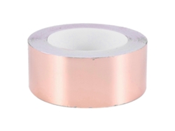 Cinta de lámina de cobre de 50 mm x 30 m para protección de equipos, equipos de protección para reparaciones eléctricas y otras aplicaciones, Rosewell