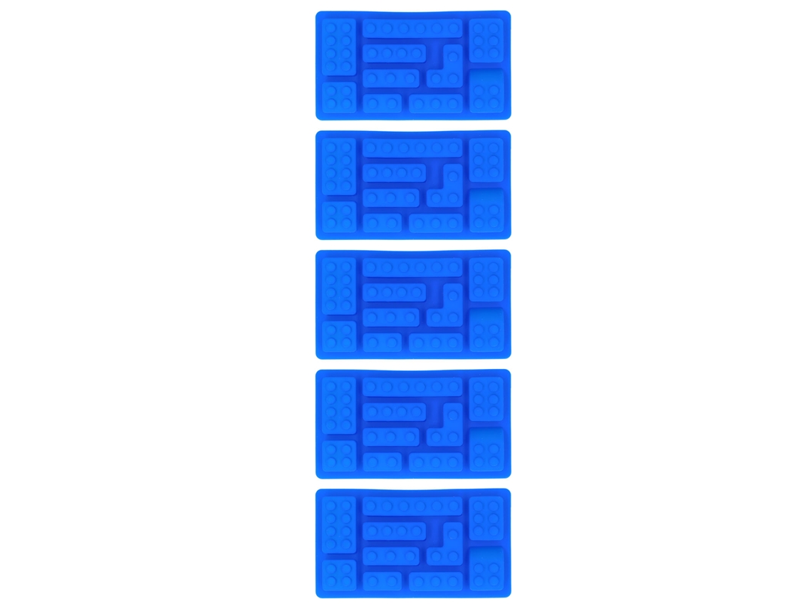 5 Moldes De Silicona Azules Para Pastel De Chocolate, Moldes Para Hornear Caseros, Utensilios De Cocina