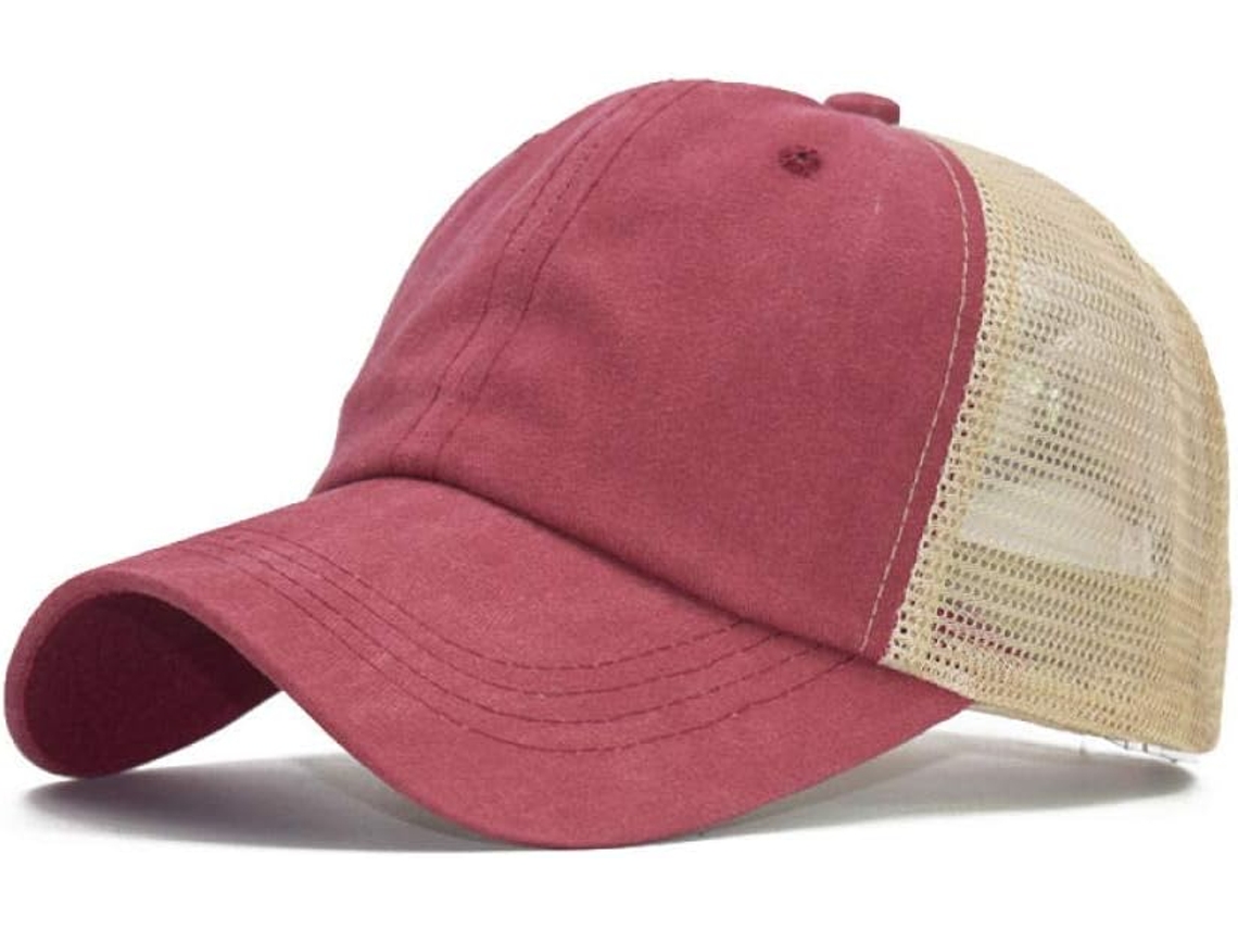 Gorra de béisbol para hombre, algodón transpirable con estampado de letras, gorra de protección solar, cierre para mujer.