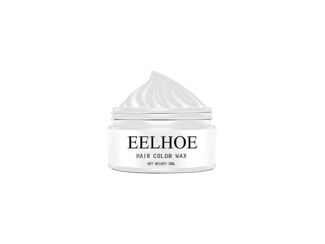 White—temporary Hair Wax Granny Gray Colorful Hair Wax Hair Mud Natura