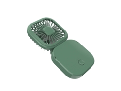 Ventilador portátil plegable, silencioso y recargable para el hogar y los viajes | Sin marca