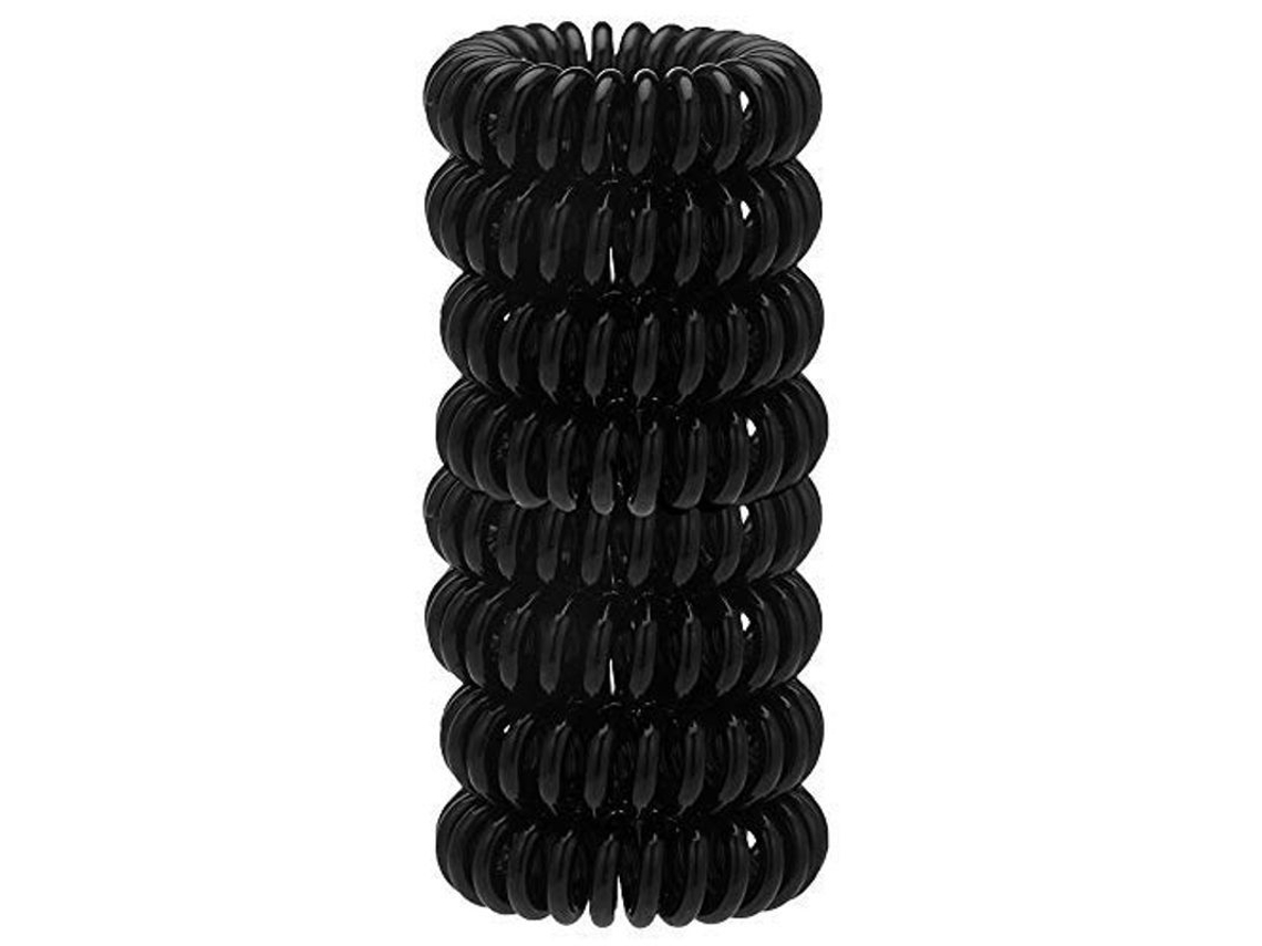 Gomas Elásticas En Espiral Para El Cabello, Sin Marcas, 9 Unidades (negras), Para El Cabello Del Teléfono, Para La Raíz Y La Pulsera.