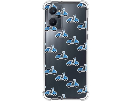 Carcasa Realme 9i TUMUNDOSMARTPHONE Dibujos Antigolpes Scooter Multicolor