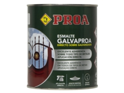 Esmalte directo sobre galvanizado Galvaproa Pintar galvanizado sin necesidad de imprimación Verde botella RAL 6005 10L