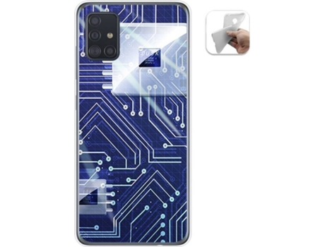 Carcasa Samsung Galaxy A51 5G TUMUNDOSMARTPHONE Circuito Multicolor