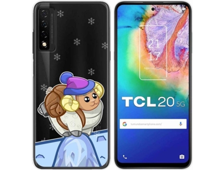 Carcasa TCL 20 5G TUMUNDOSMARTPHONE Cabra Multicolor
