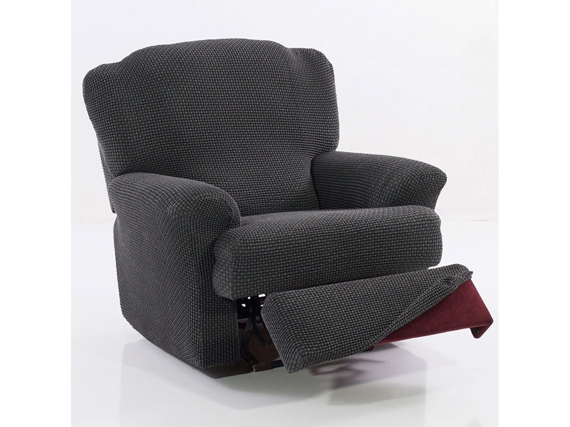 Funda de Sillón DOMAINET Relive (Gris - Algodón y poliéster - 70-90 cm)