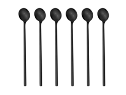 Juego de 6 Cucharas de Café - Largas para Mezclar RNEMITERY