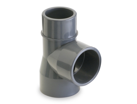 Te 90º Pvc Presion Enc H-H-M 50X50X40 Notub HIDROTEN