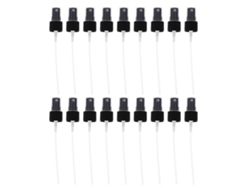 Kit De Repuesto Para Botellas De Maquillaje Parvistic, 40 Kits, Boquilla Vaporizadora, Boquilla Reutilizable