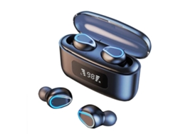 YEMAESRE Auriculares Sin Micrófono Estéreo Hifi para Apple Samsung YEMAESRE Bluetooth Negro