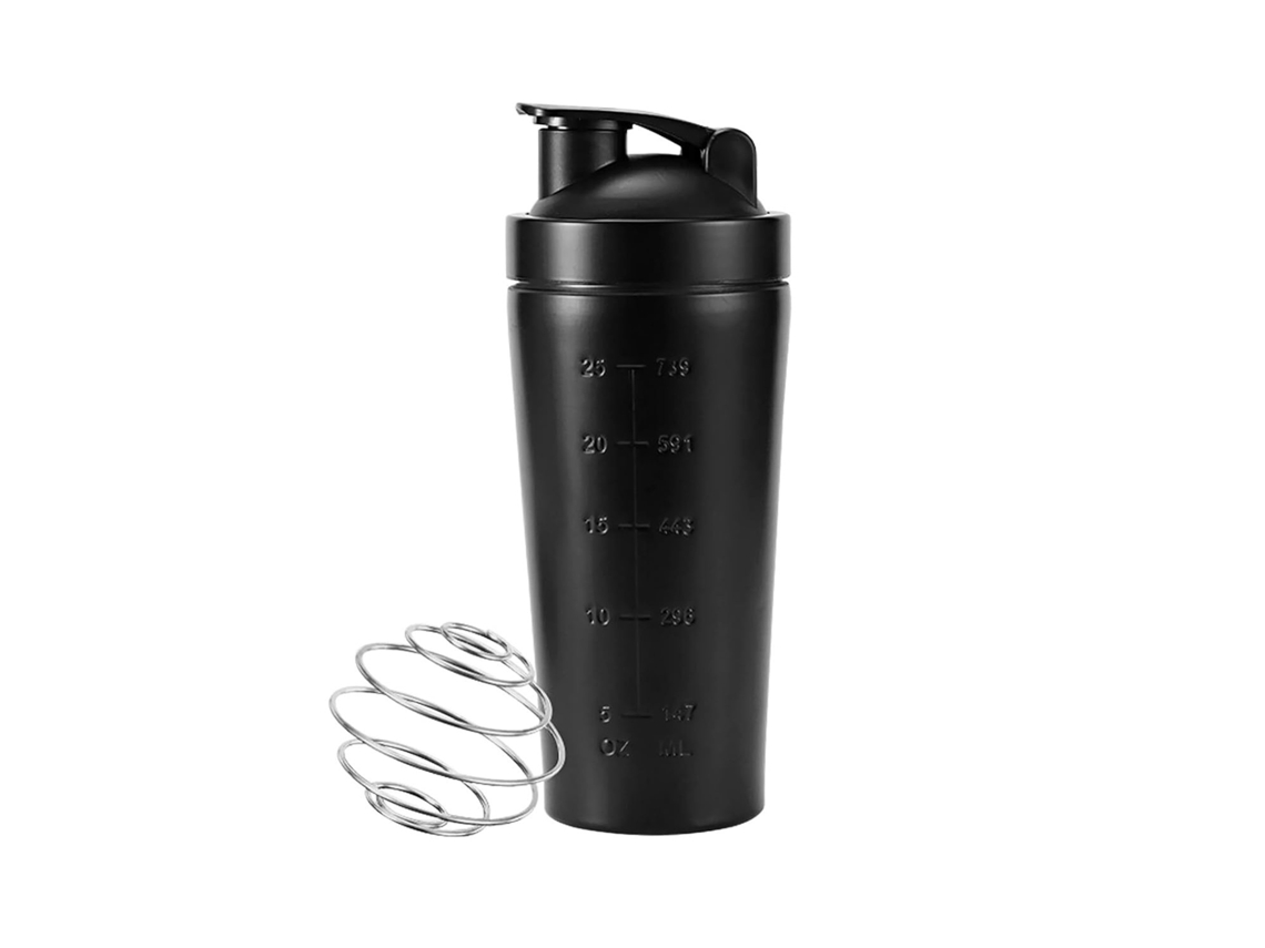 Batidora de proteínas de acero inoxidable de 750 ml Rnemitery