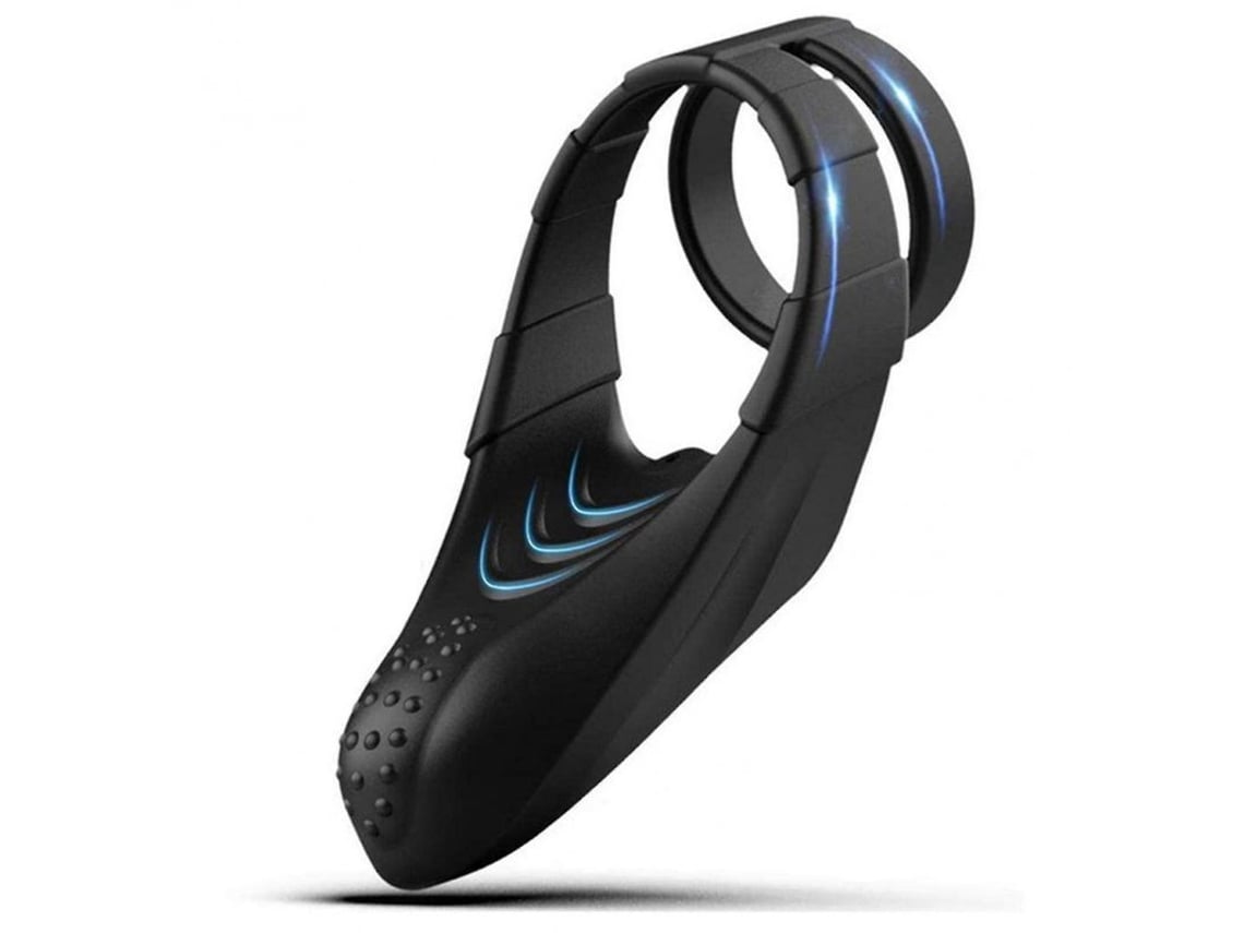 Masajeador De Próstata Masculino De Silicona Con 2 Anillos, 10 Modos De Vibración, Control Remoto Y Recargable Por Usb.