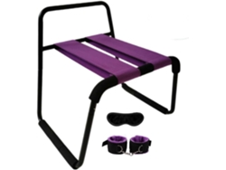 Silla multifuncional, modelo Alipis, fabricada en hierro resistente, duradero y antideslizante.